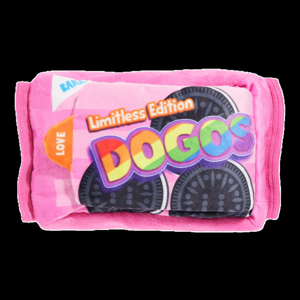 Rainbow Dogo Dunkers Plush Multi-Part + Enrichment Dog Toy