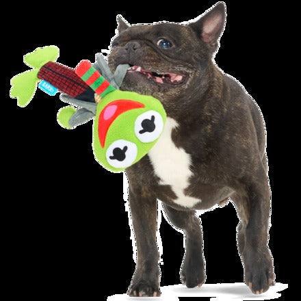 The Muppet Kermit & Miss Piggy Bundle Plush Multi-Part Dog Toy