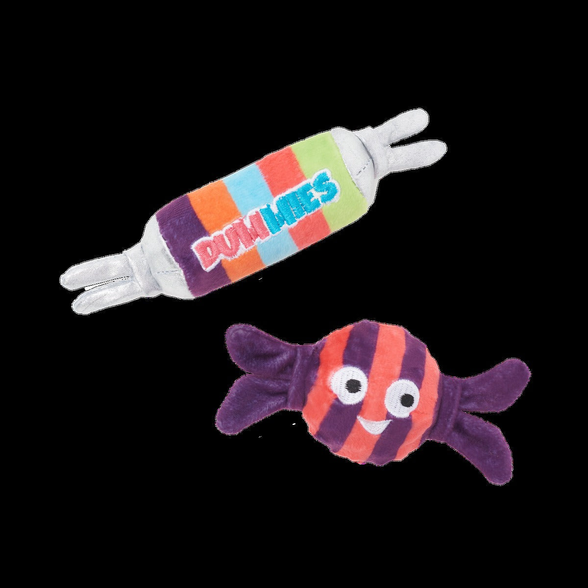 Sour Dummies Sweeties Plush Multi-Part Dog Toy
