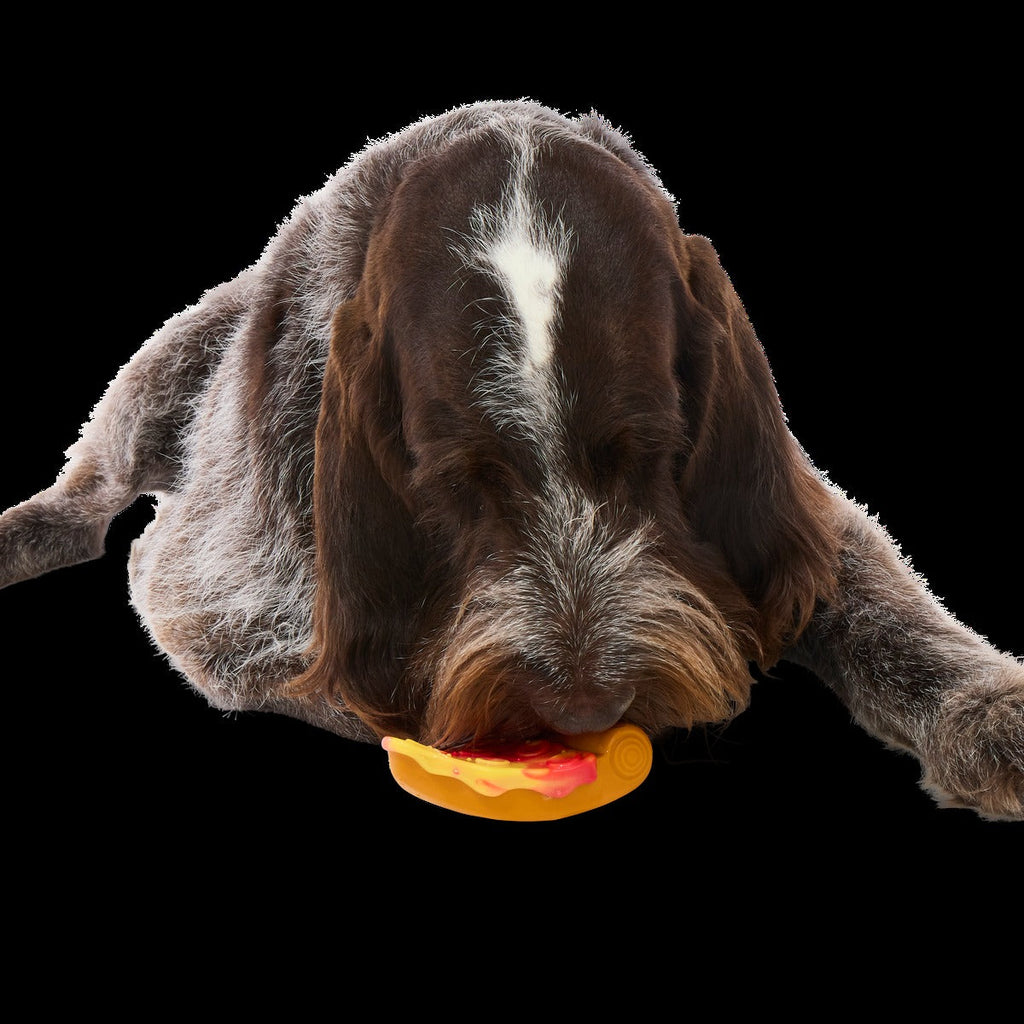 Barkaroni Slice Super Chewer Durable Gnaw Dog Toy