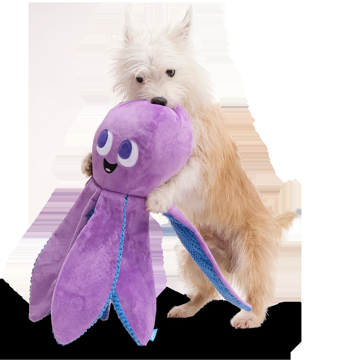 Mondo Ollie the Octopus Plush Tug + Extra-Large Dog Toy
