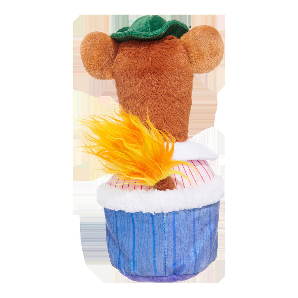 Lamplighter Rizzo the Rat Plush Multi-Part + Enrichment Dog Toy