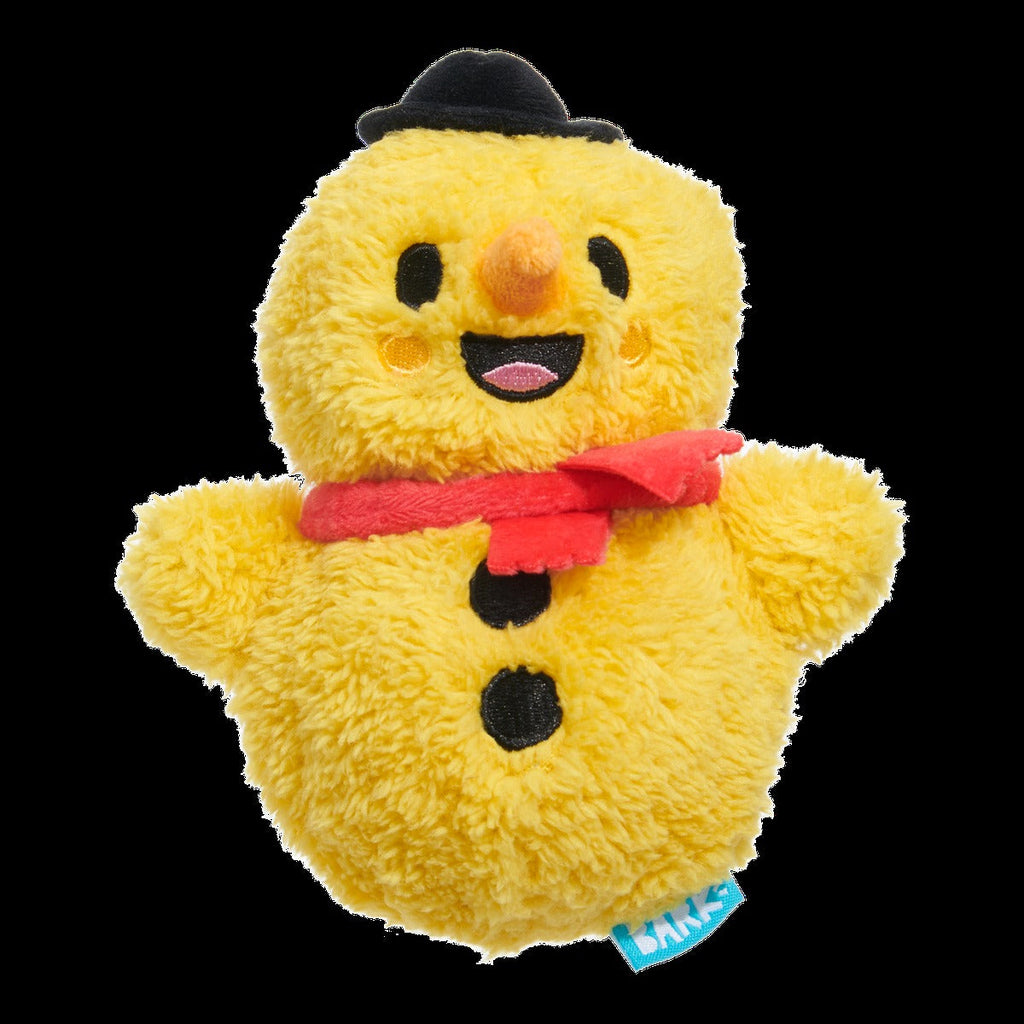 Mark the Yellow Snowman Plush Dog Toy