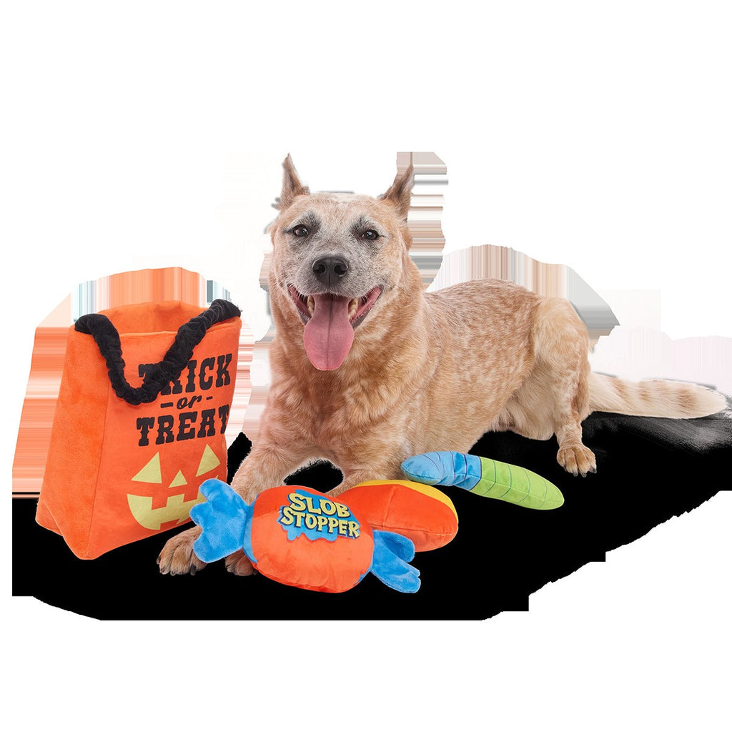 Candy Haul-O-Ween Plush Multi-Part + Tug + Enrichment Dog Toy