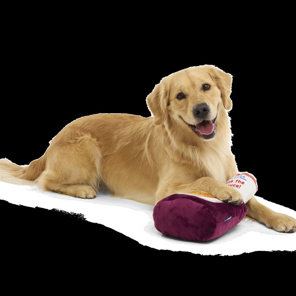 Big Dog BarkBQ Sauce Plush Extra-Large Dog Toy