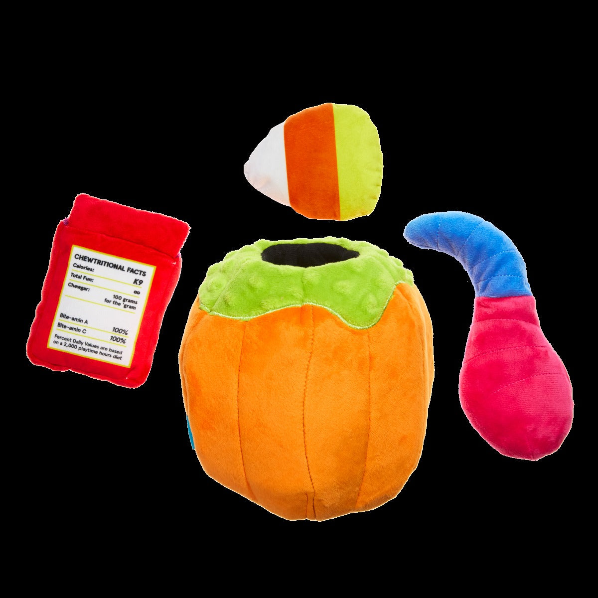 Howl-o-ween Haul Plush Extra-Large + Multi-Part + Enrichment Dog Toy