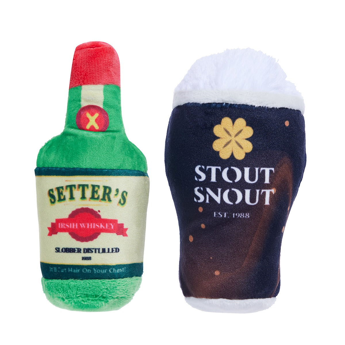 Wee Nip & Sip Plush Multi-Part Dog Toy