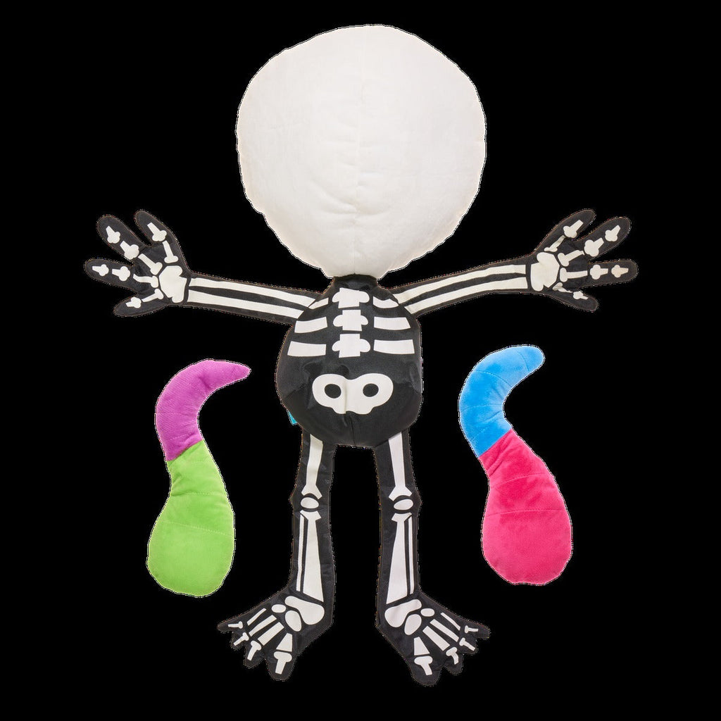 Skeleton Gnawtopsy Plush XXL Multi-Part + Tug + Enrichment Dog Toy