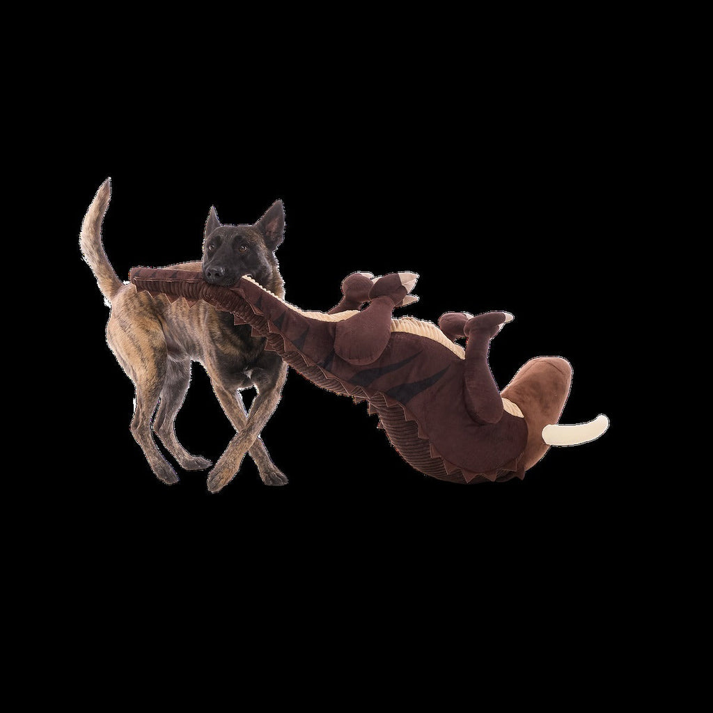 MythosaurTM Plush XXXL Multi-Part + Enrichment Dog Toy