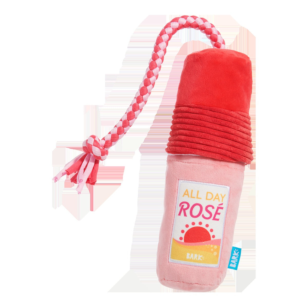 Red Cup Rosé Plush Tug Dog Toy