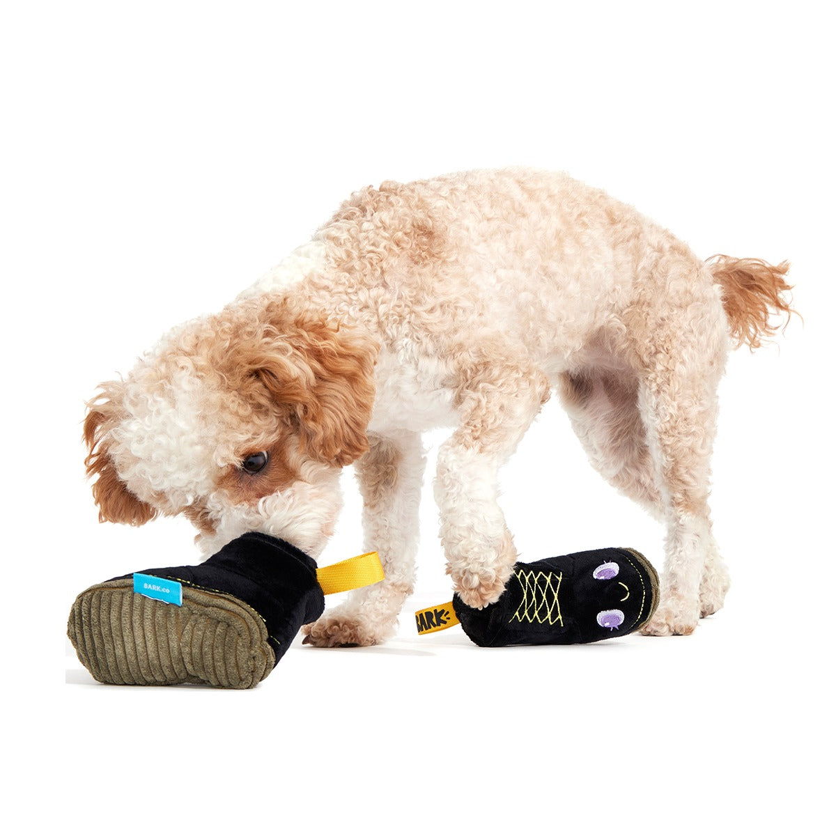 Dog Barkens Plush Multi-Part Dog Toy