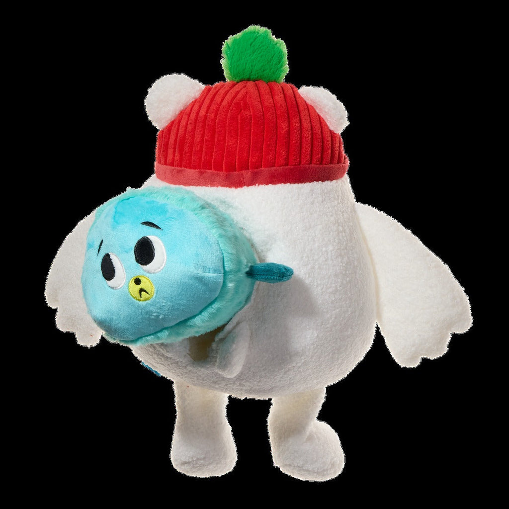 Polar Bear Vortex Plush Extra-Large + 2-in-1 Dog Toy