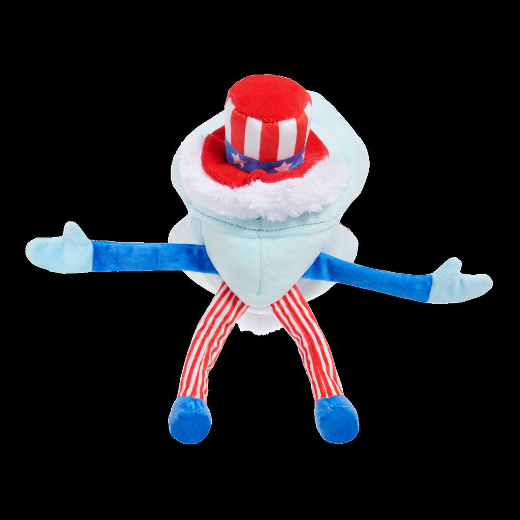 Uncle Clam Plush Multi-Part + Fetch + Enrichment Dog Toy