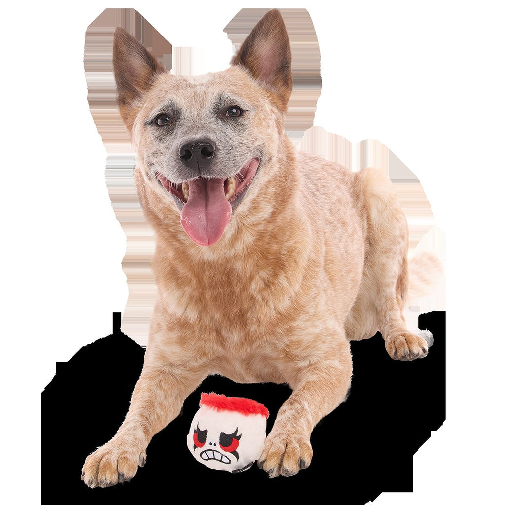 Dead Head Super Chewer Durable 2-in-1 + Fetch Dog Toy