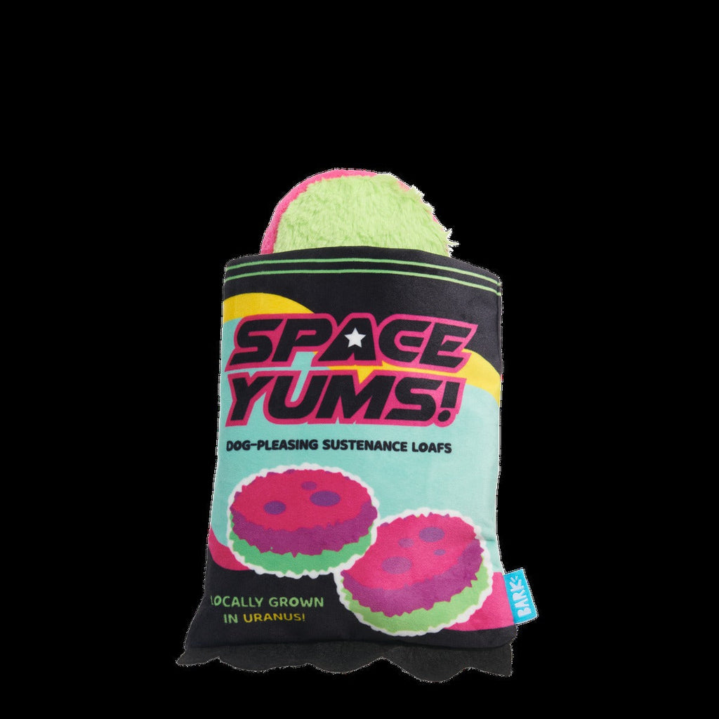 Space Yums! Plush Multi-Part + Enrichment + Fetch Dog Toy