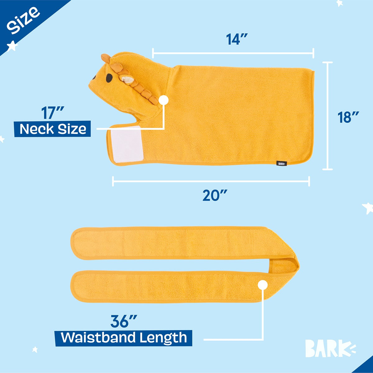 Lion Bark n' Bathe Robe