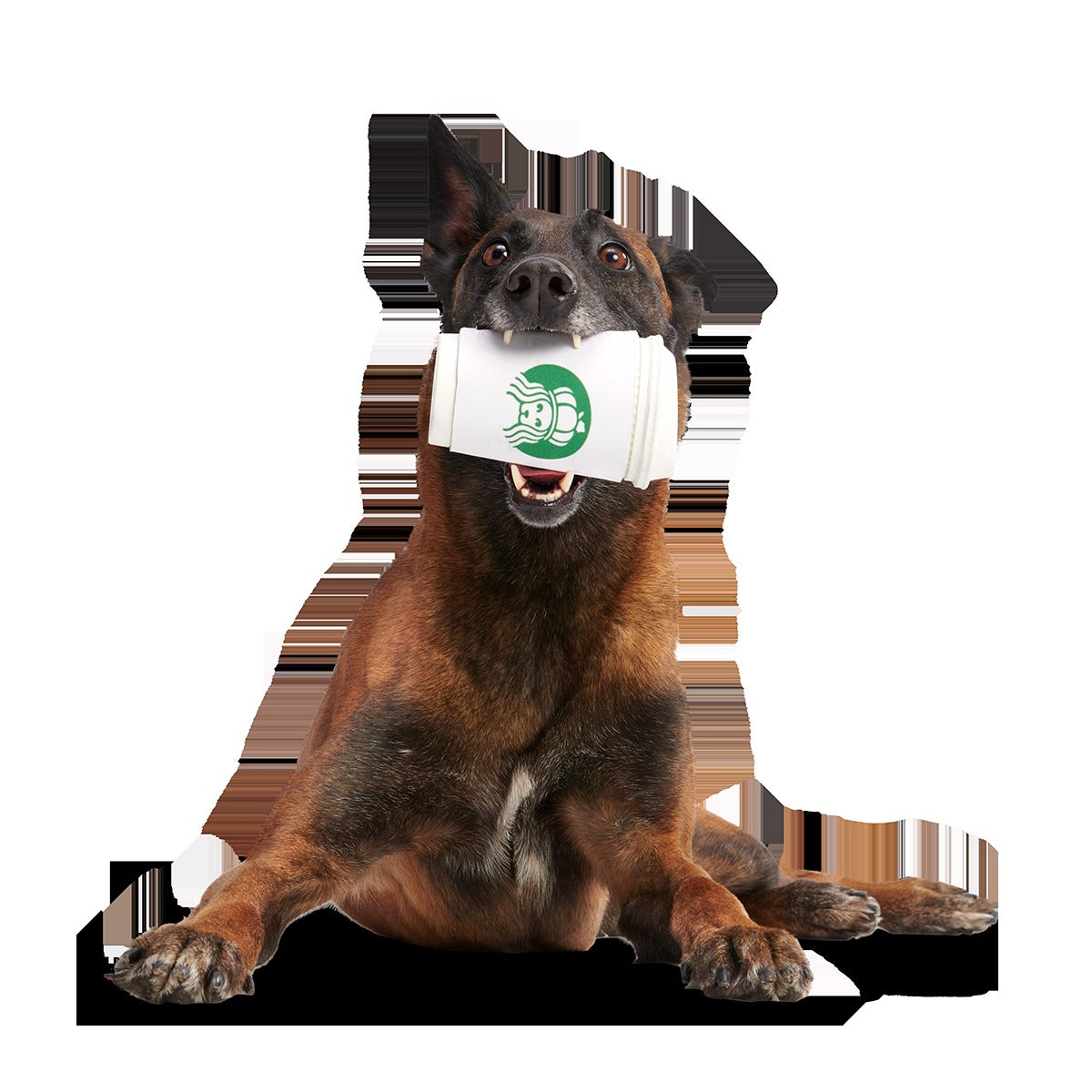Pupkin Spice Yappuccino Super Chewer Durable 2-in-1 + Enrichment Dog Toy