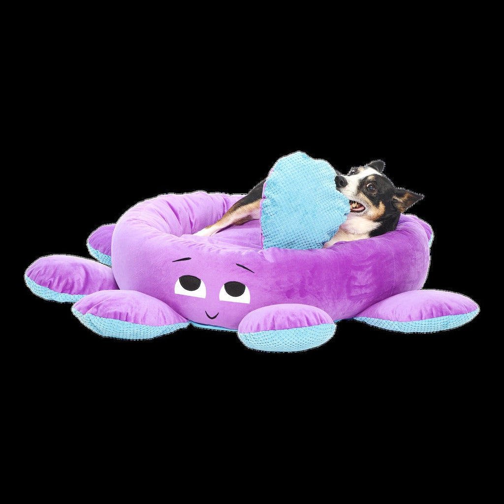 Ollie the Octopus Dog Bed