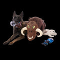 MythosaurTM Plush XXXL Multi-Part + Enrichment Dog Toy