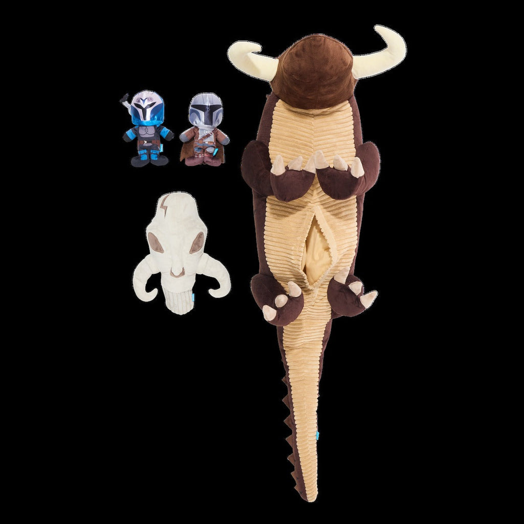 MythosaurTM Plush XXXL Multi-Part + Enrichment Dog Toy