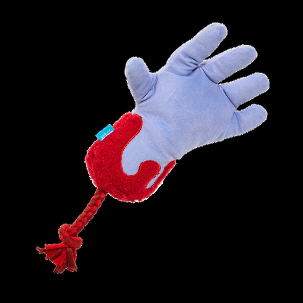 Hand That Feeds Plush Tug Dog Toy