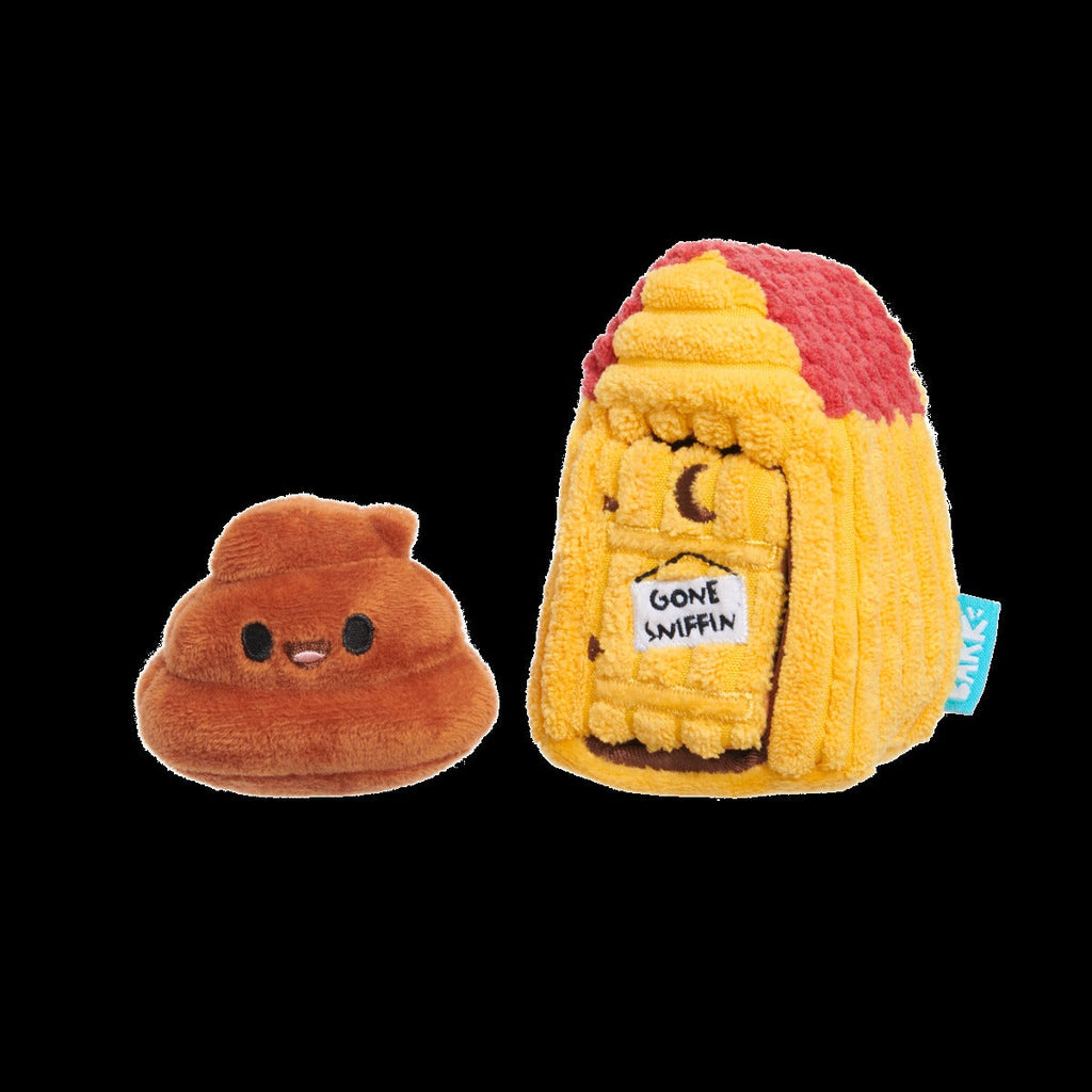 Turdbert's Snouthouse Plush Multi-Part + Enrichment Dog Toy