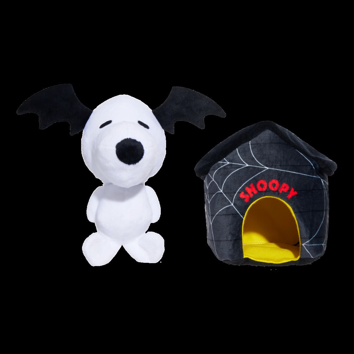 Snoopy's Haunted Doghouse Plush Multi-Part + Enrichment Dog Toy