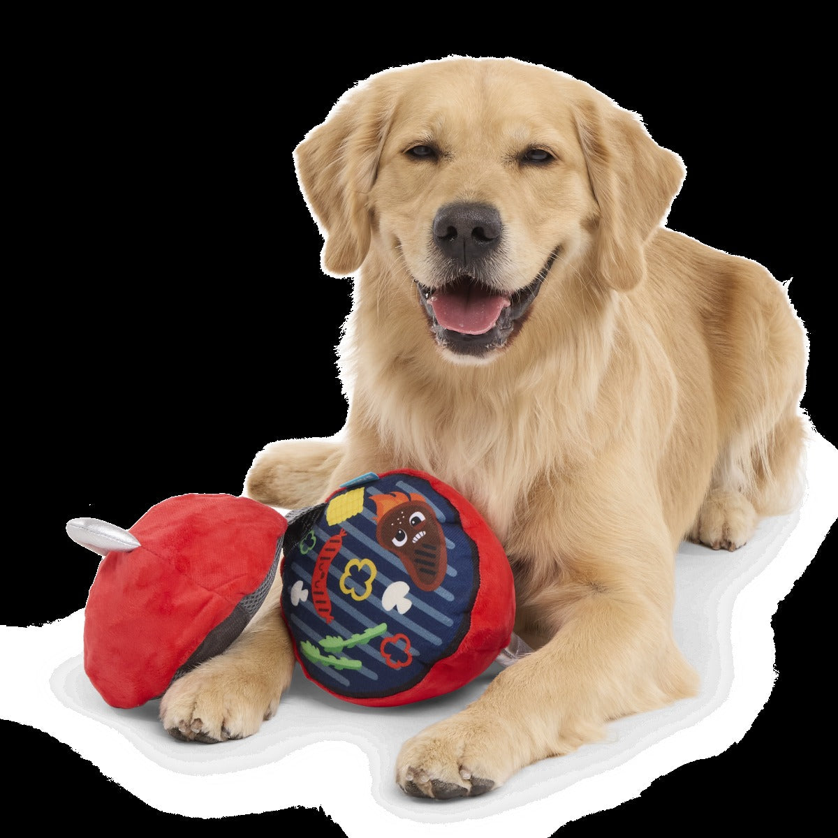 Grrrrill Master Plush Tug Dog Toy
