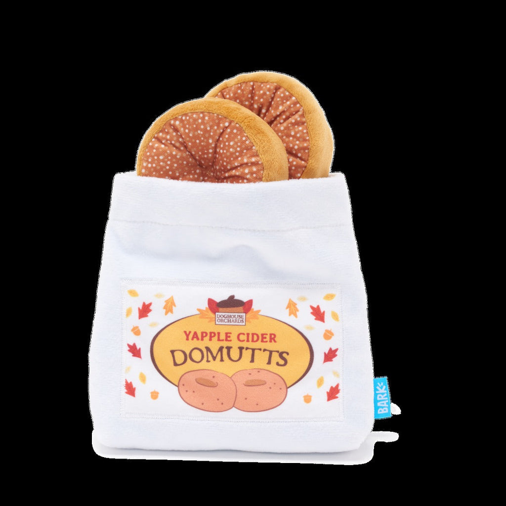 Apple Cider Domutts Plush Multi-Part + Enrichment Dog Toy