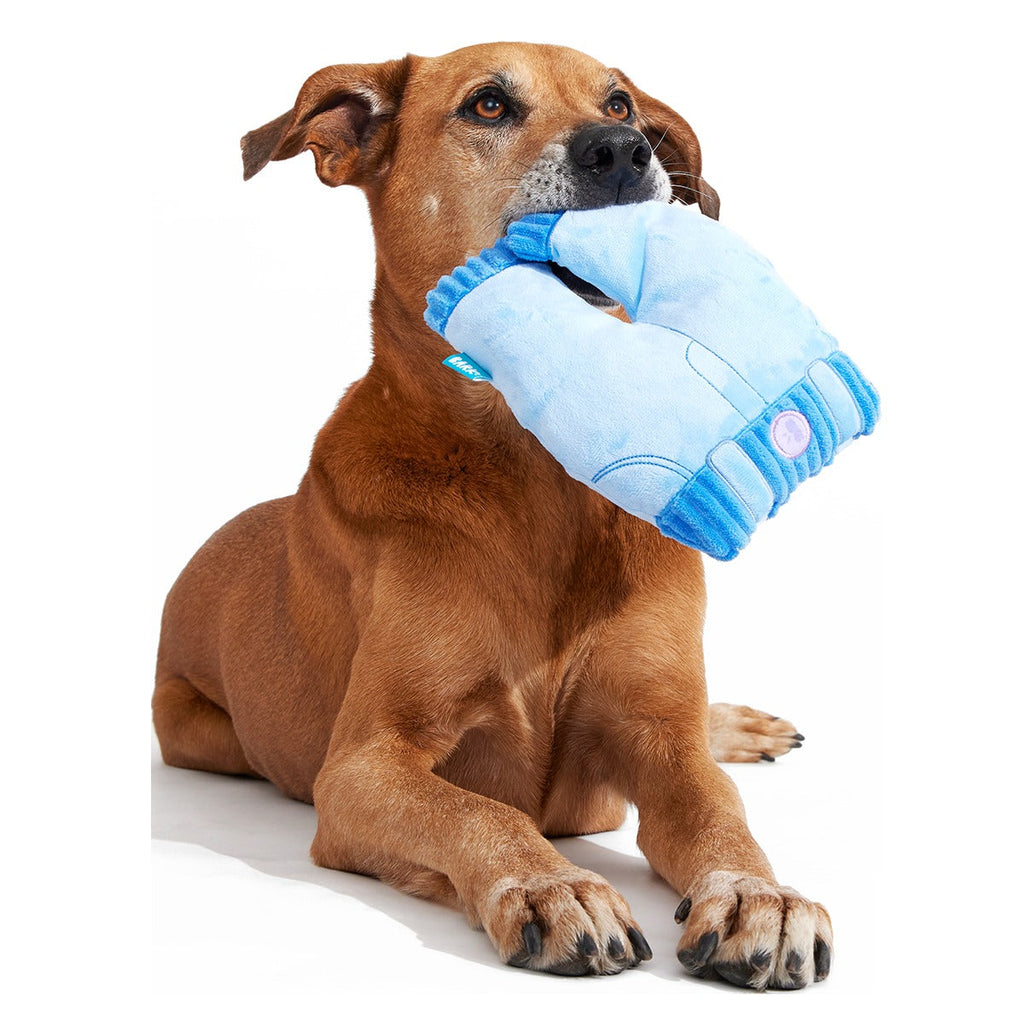 Squeaky Clean Mom Jeans Plush Tug Dog Toy