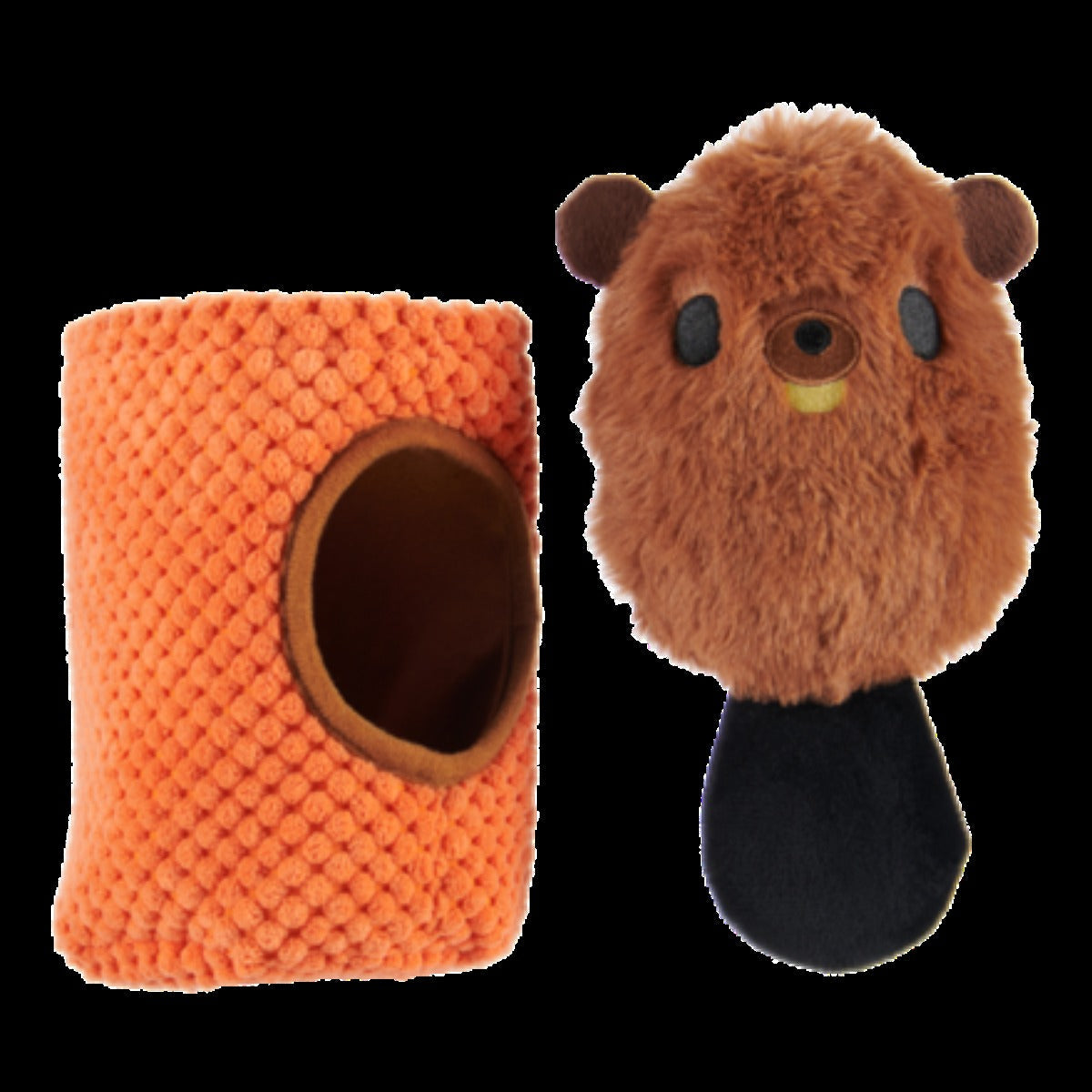 Bucktooth Chuck Plush Multi-Part + Enrichment Dog Toy