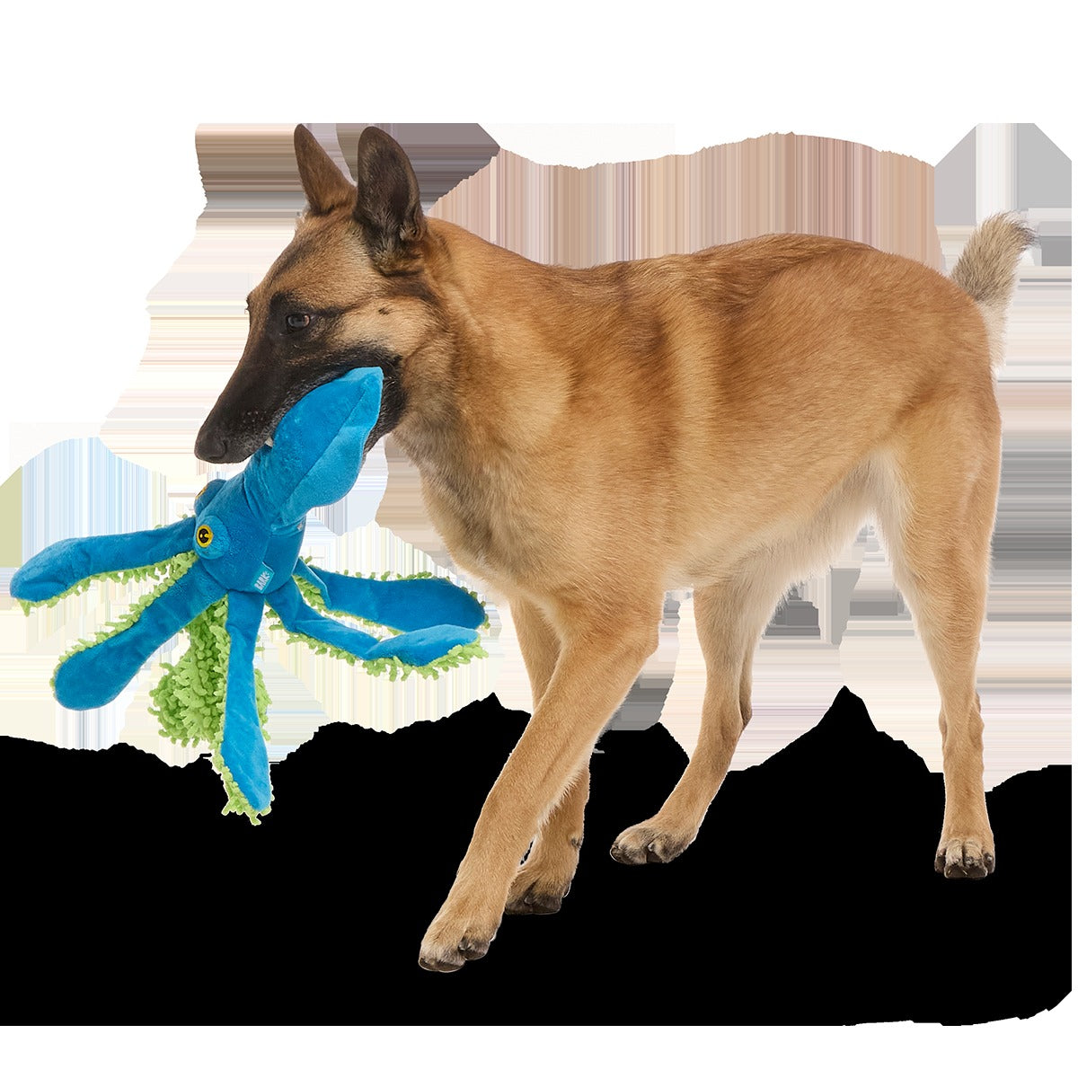 Shifty Sid the Squid Plush Extra-Large + Tug Dog Toy
