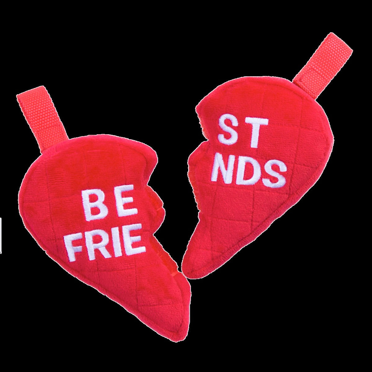 Friends Furever Plush Wearable Tug + Multi-Part Dog Toy