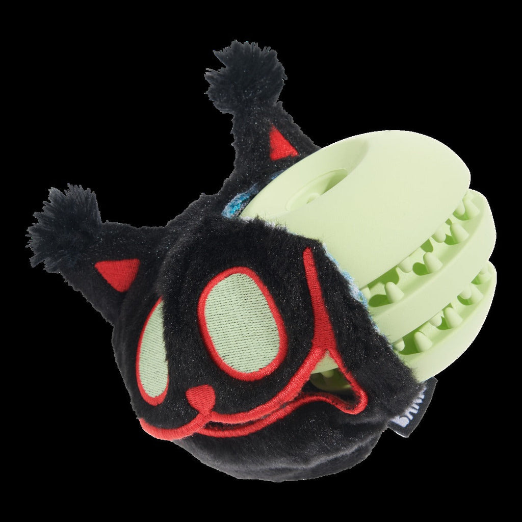 The Nightmeower Super Chewer Durable 2-in-1 + Fetch + Enrichment Dog Toy