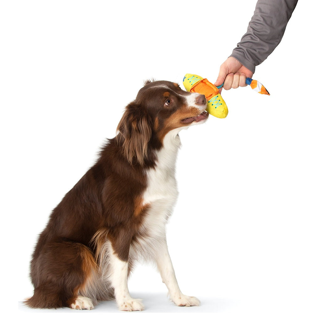 Off Track Kayak Plush Tug Dog Toy