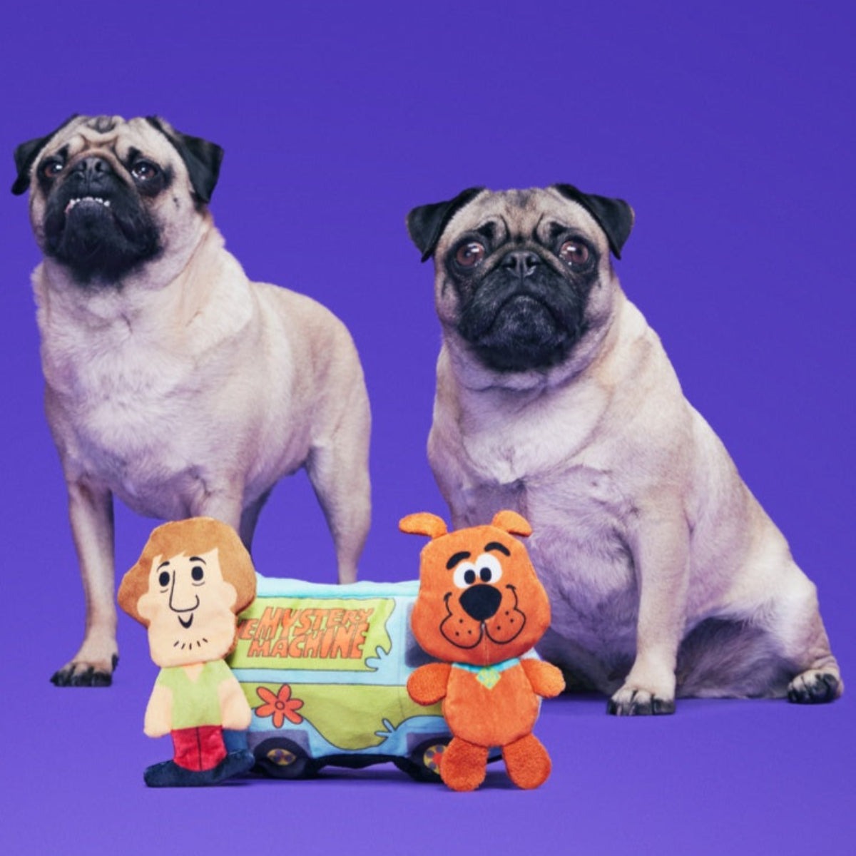 Meddling Kids Mystery MachineTM Plush Multi-Part + Enrichment Dog Toy
