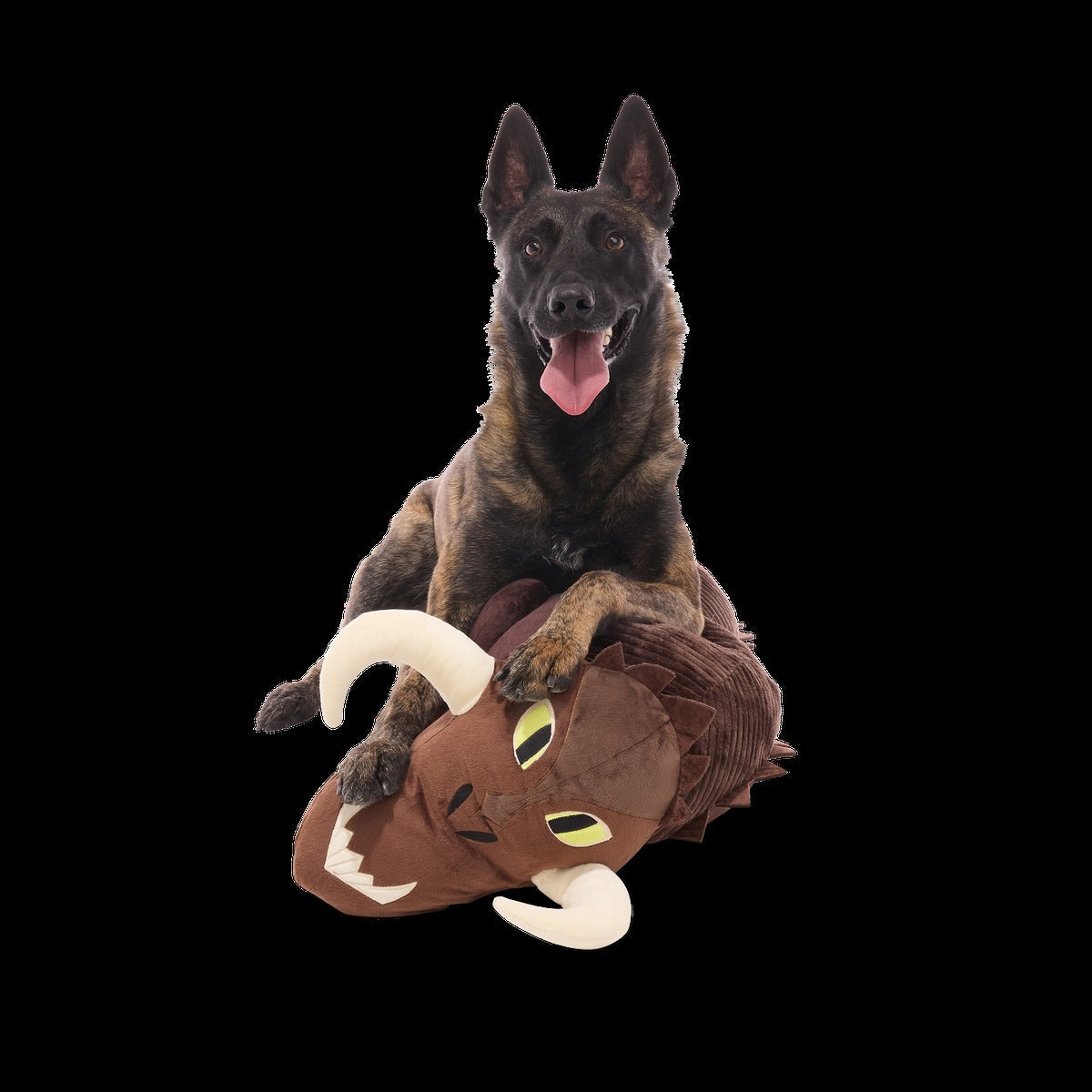 MythosaurTM Plush XXXL Multi-Part + Enrichment Dog Toy
