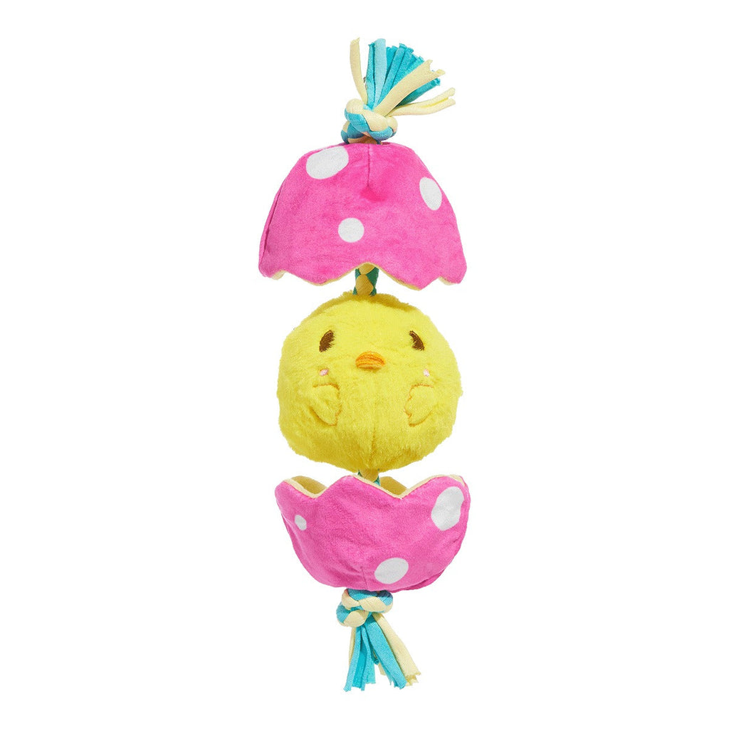 Peep-A-Bird Plush Tug Dog Toy