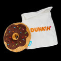 Dunkin'® Chocolate Frosted Donut Plush Multi-Part Dog Toy