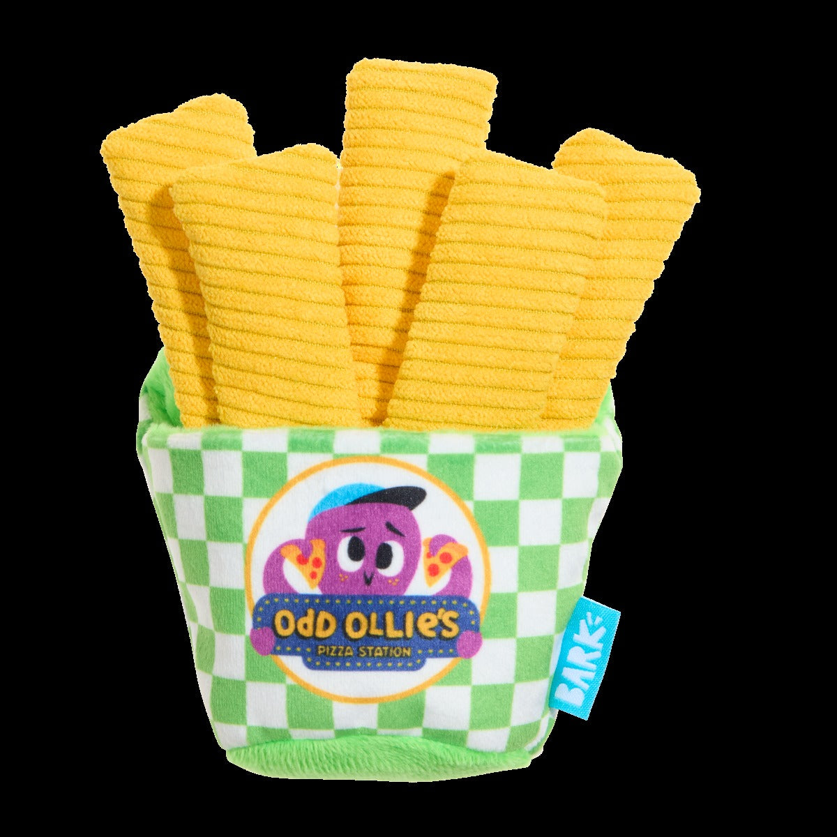 Crinkle Mutt Fries Plush Tug + Enrichment Dog Toy