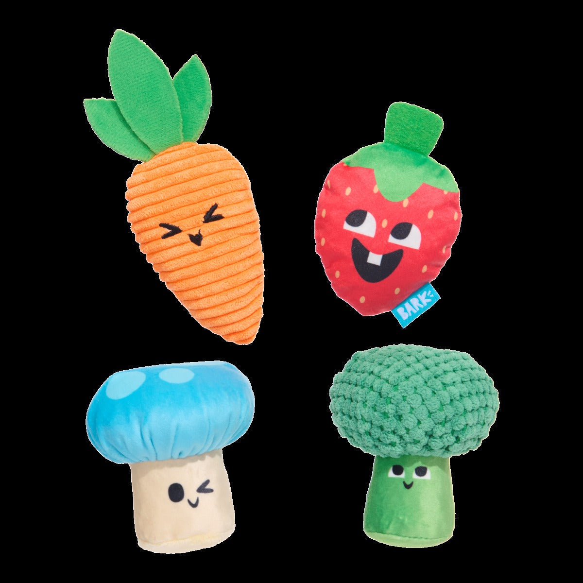 Veggie Patch Pals Plush Multi-Part Dog Toy