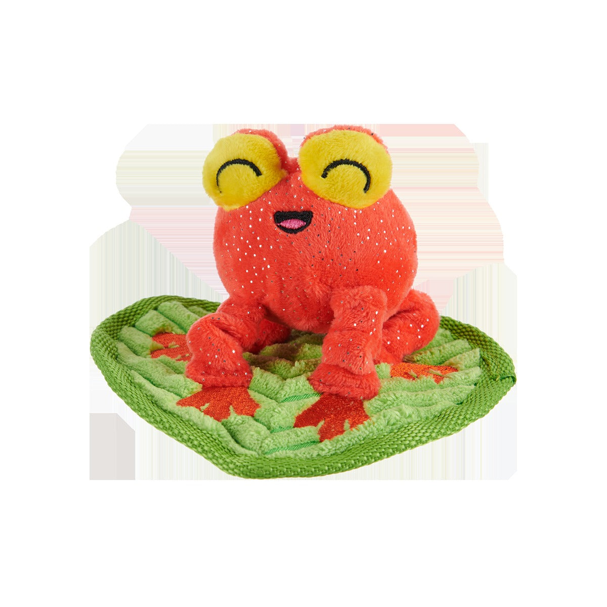 Tiana Tomato Frog Plush Tug Dog Toy