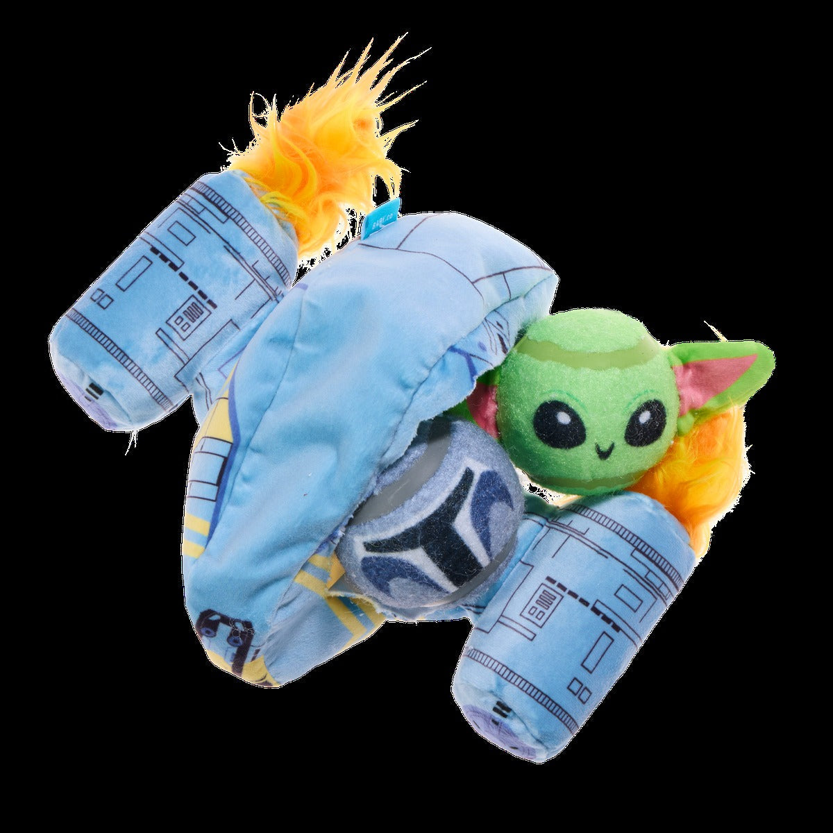 Razor CrestTM Plush 3-in-1 + Fetch Dog Toy