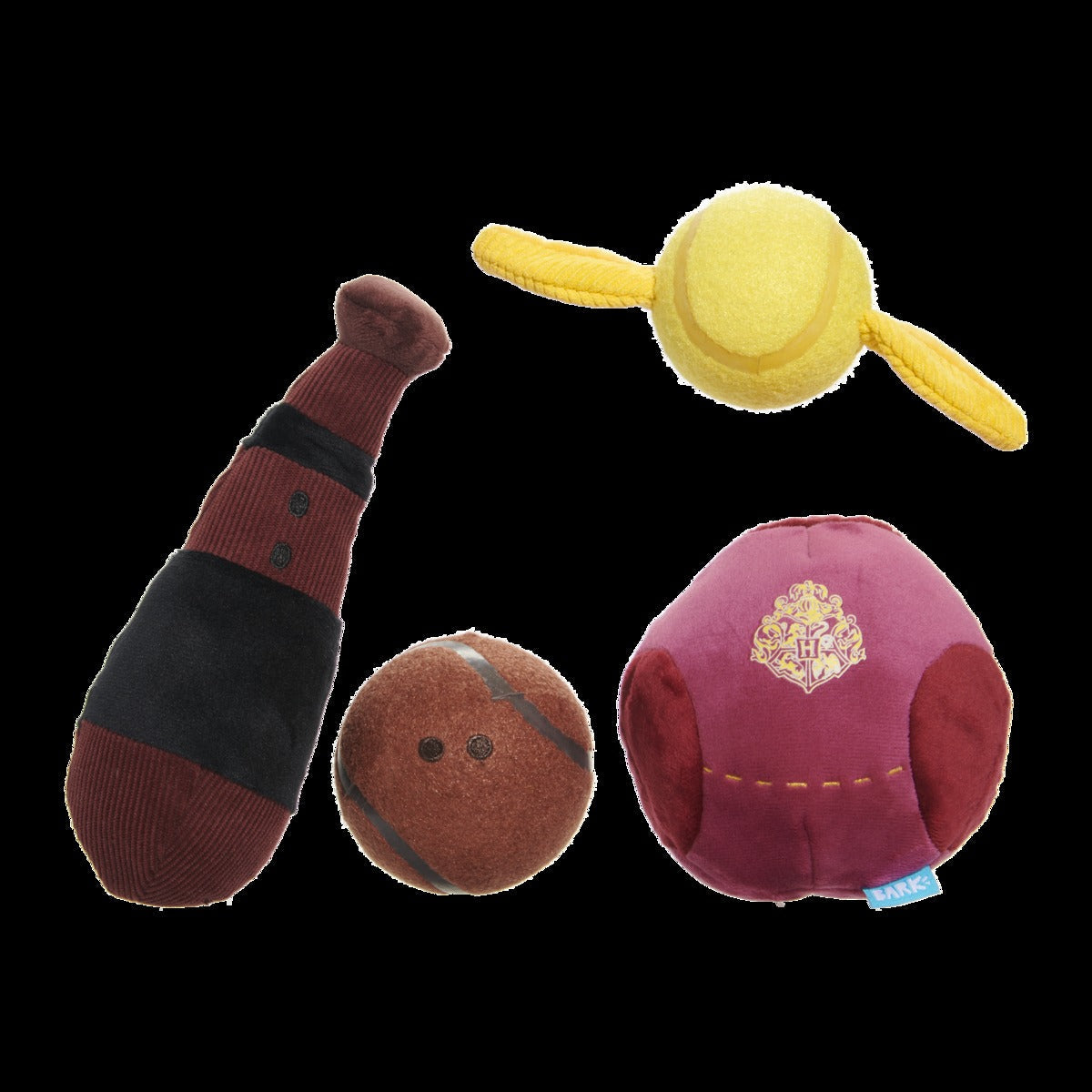 QuidditchTM Equipment Pack Plush Multi-Part + Fetch Dog Toy