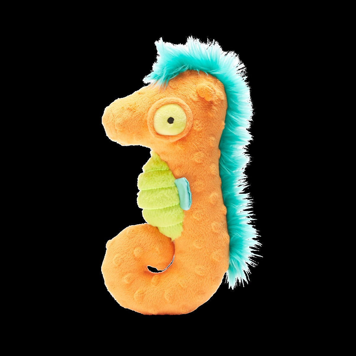 Swirlin Shirley the Seahorse Plush Tug Dog Toy