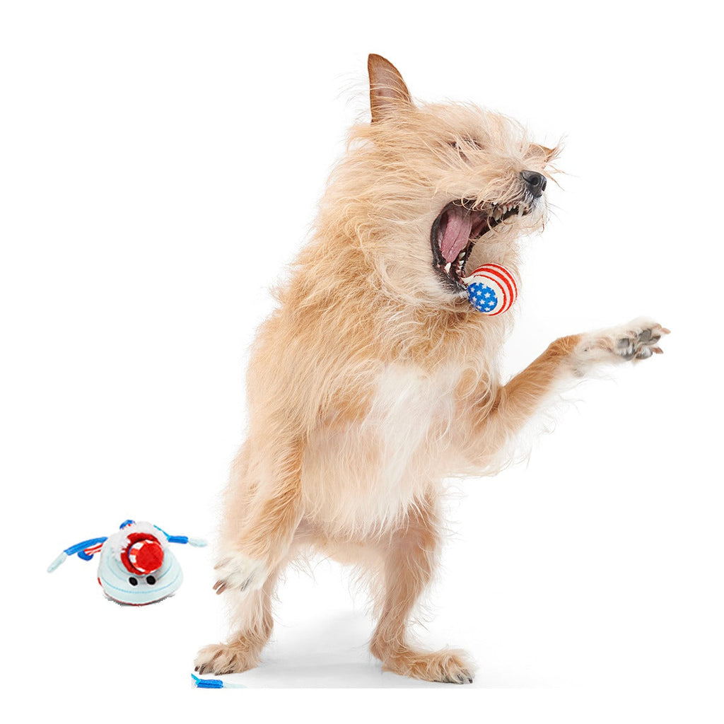 Uncle Clam Plush Multi-Part + Fetch + Enrichment Dog Toy
