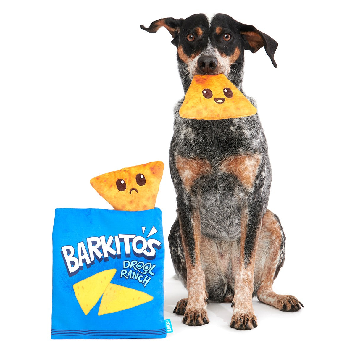 Drool Ranch Chips Plush Enrichment + Multi-Part Dog Toy