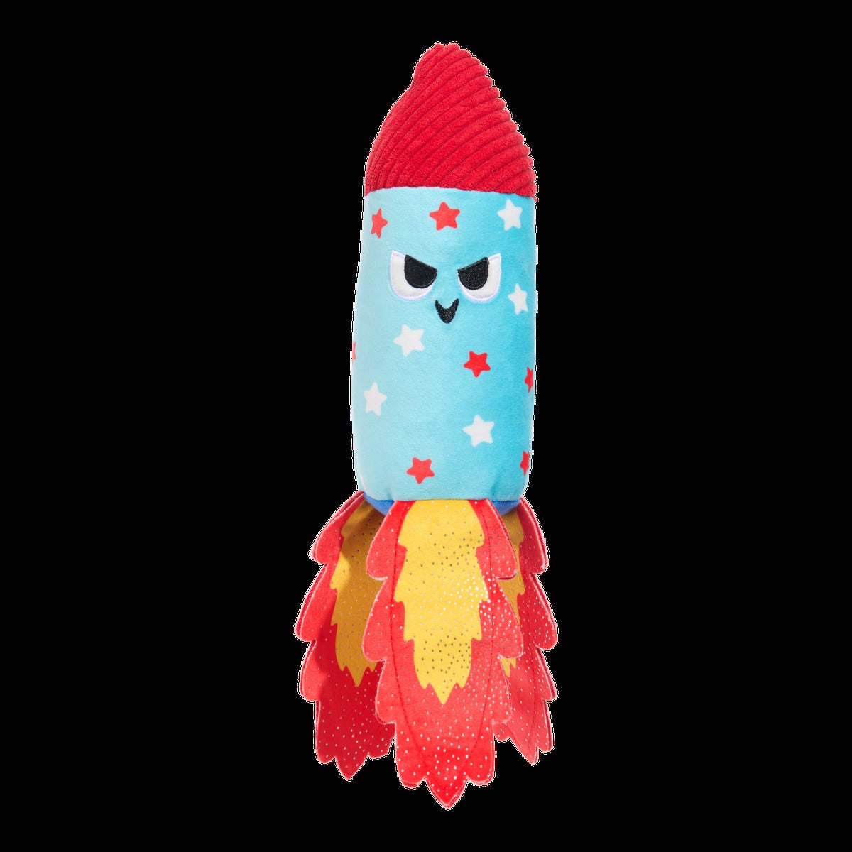 Furry Cracker Plush Tug Dog Toy