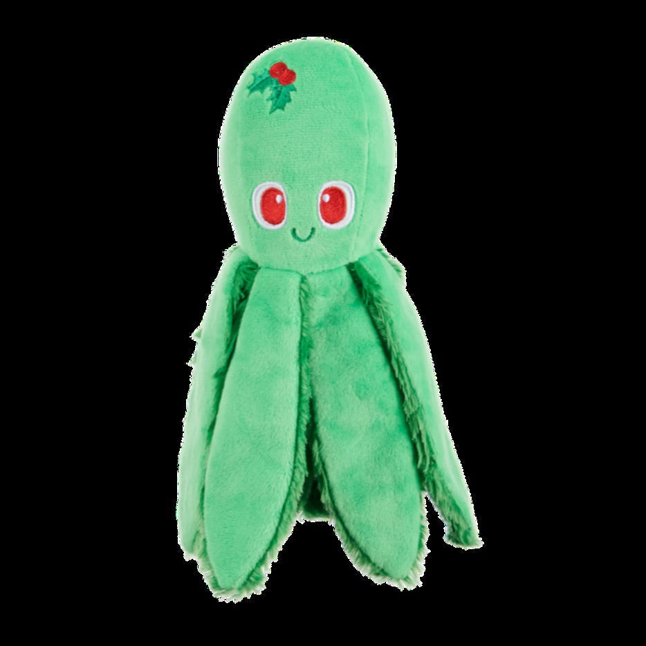 Holly Jolly Ollie Plush Tug Dog Toy