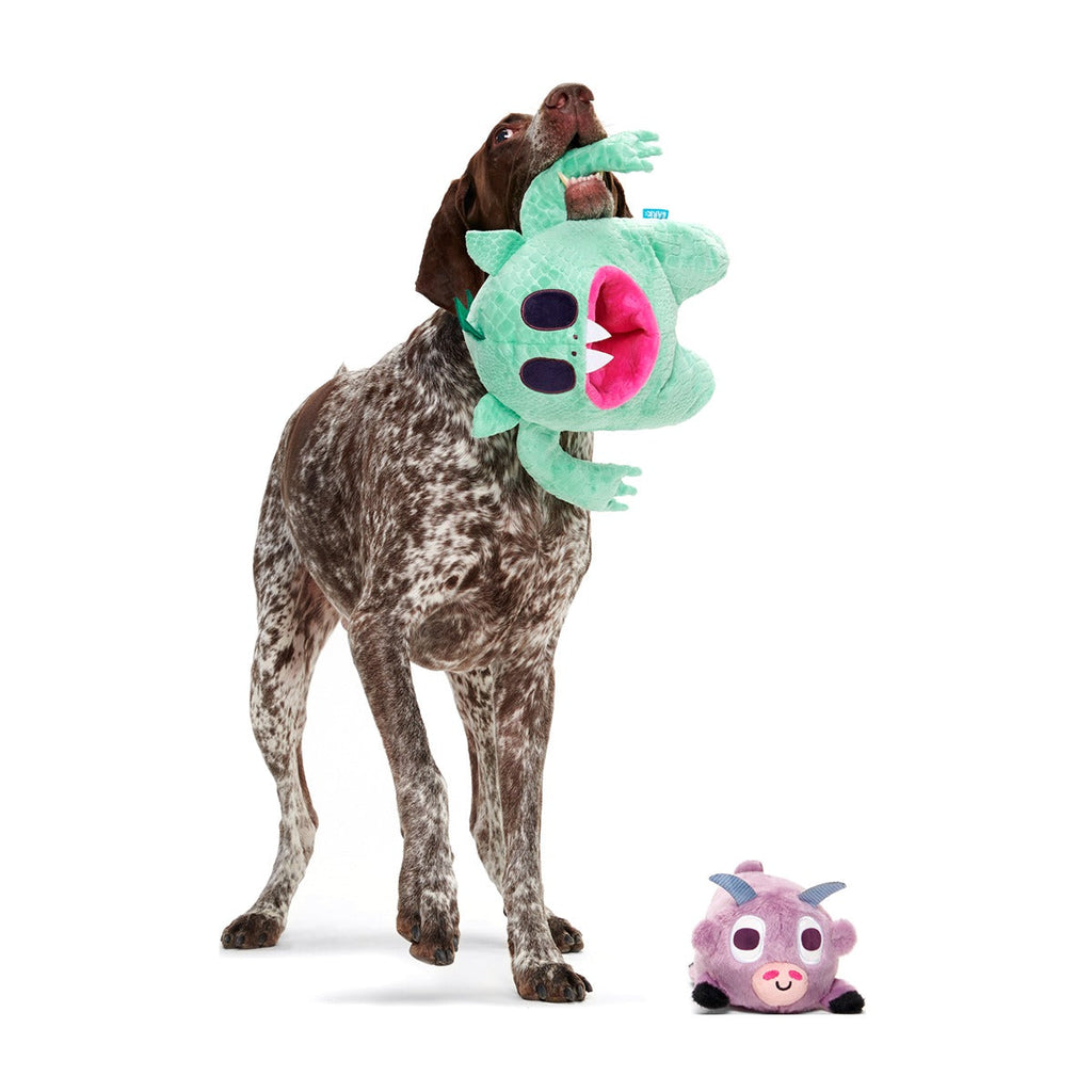 Barbara Chupacabra Plush Multi-Part + Enrichment + Tug Dog Toy